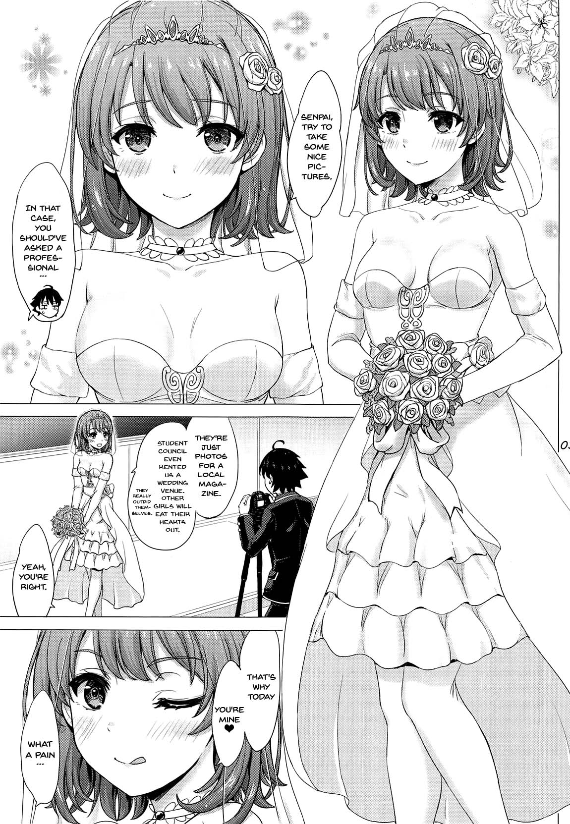 Wedding Irohasu! - Iroha's gonna marry you after today's scholl! - Foto 2