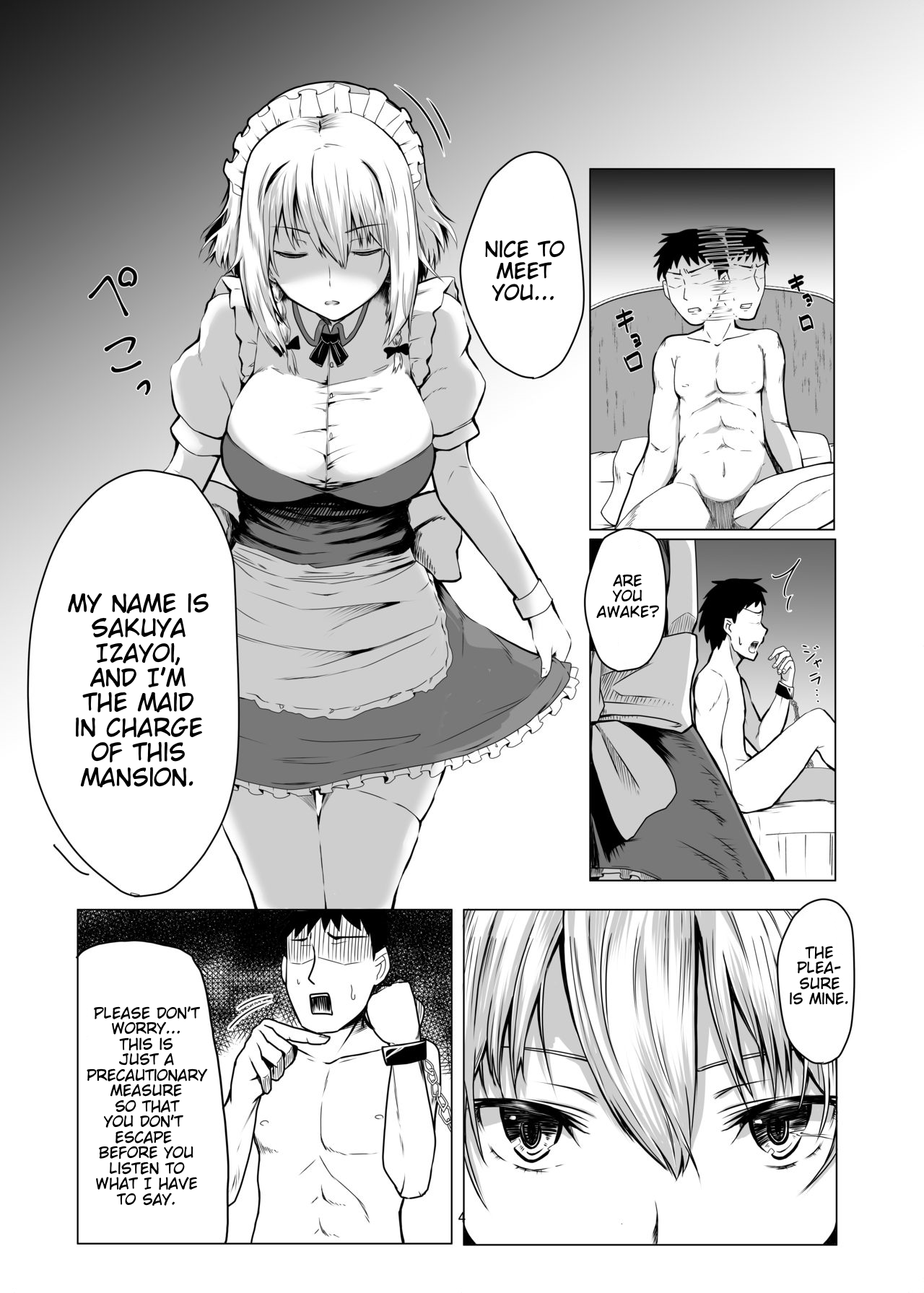 Sakuya-san ni Tantan to Sakusei Sareru Manga | A manga where Sakuya-san calmly squeezes your sperm - Foto 3