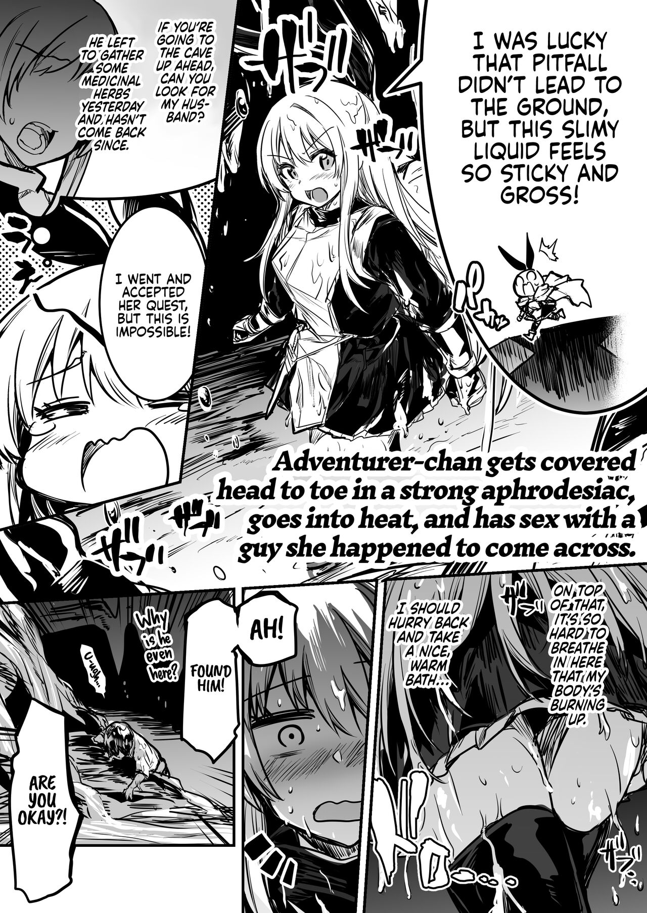 Boukensha-chan to Ecchi na Bouken 1 | Adventurer-chan and her Lewd Adventure Vol. 1 - Foto 44