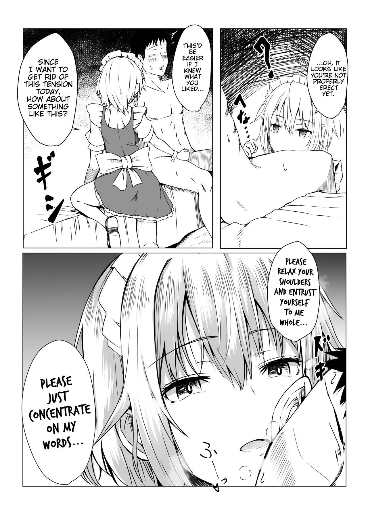 Sakuya-san ni Tantan to Sakusei Sareru Manga | A manga where Sakuya-san calmly squeezes your sperm - Foto 6