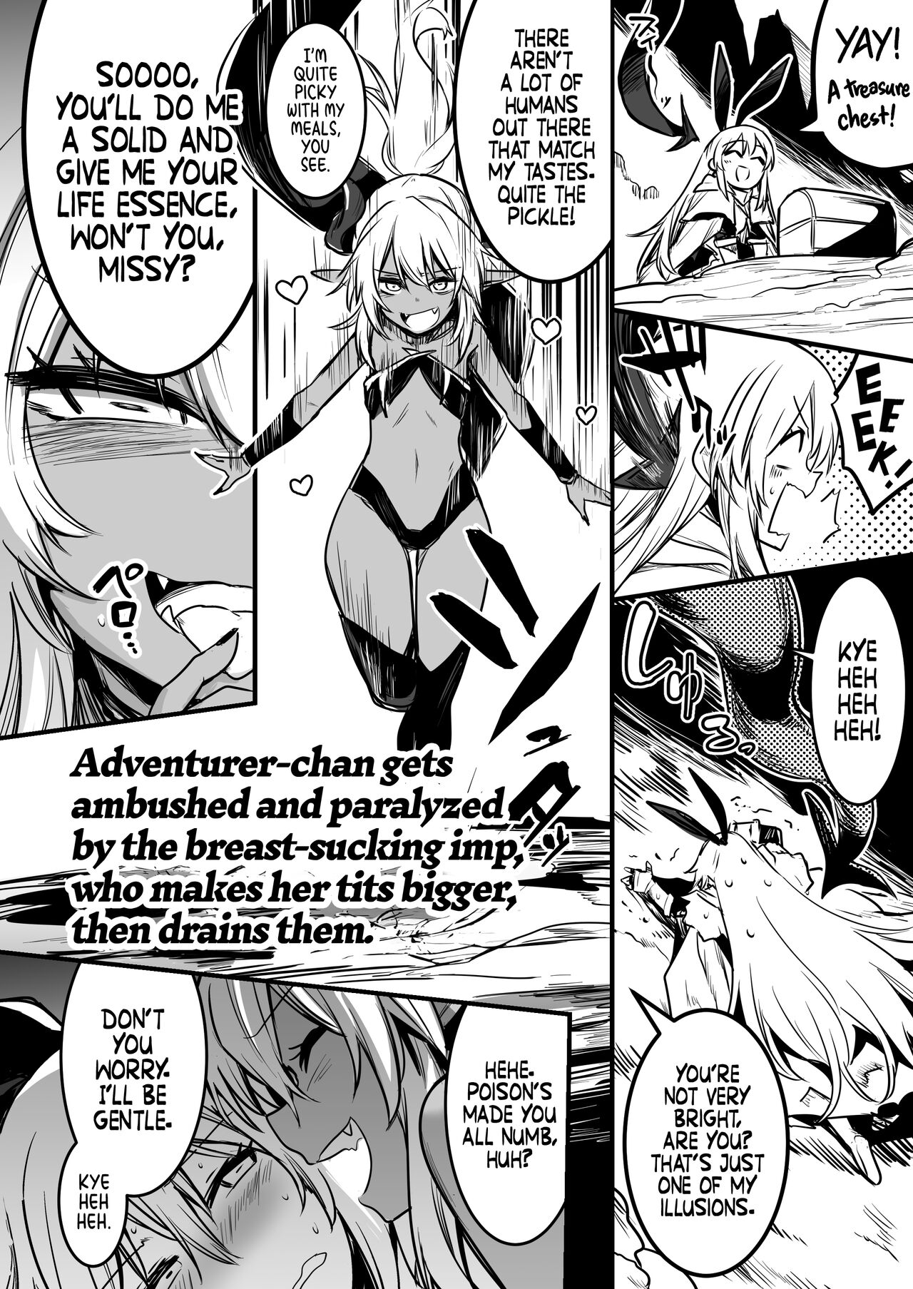 Boukensha-chan to Ecchi na Bouken 1 | Adventurer-chan and her Lewd Adventure Vol. 1 - Foto 85