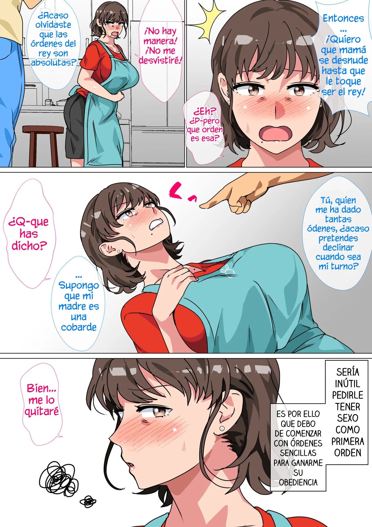 Ousama Game no Meirei de Haha to Sex Shita Hanashi | I Ordered My Mom to Have Sex with Me in King's Game - Foto 13