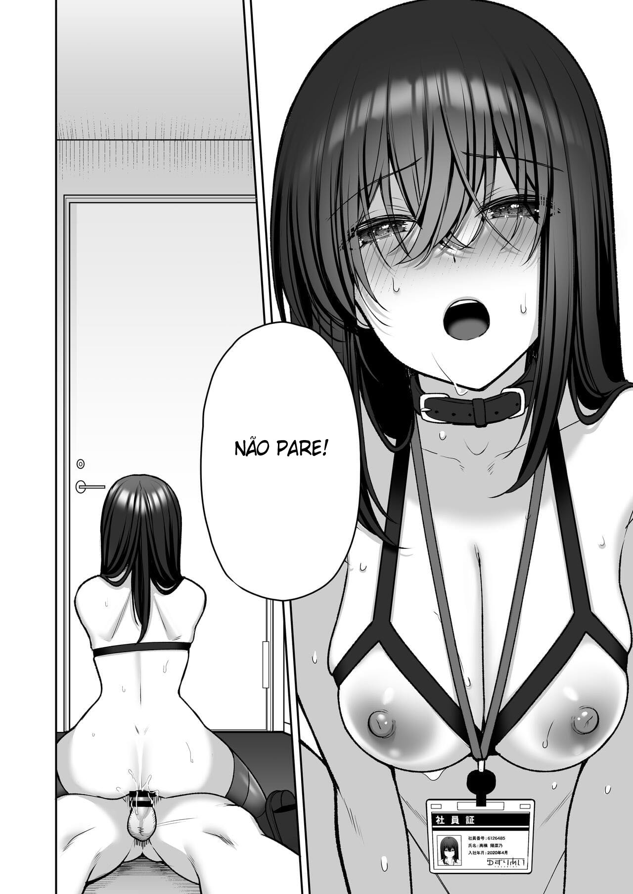 Treinamento Masoquista de Onahole ás Escondidas Com Minha Secretária 2 - Foto 40