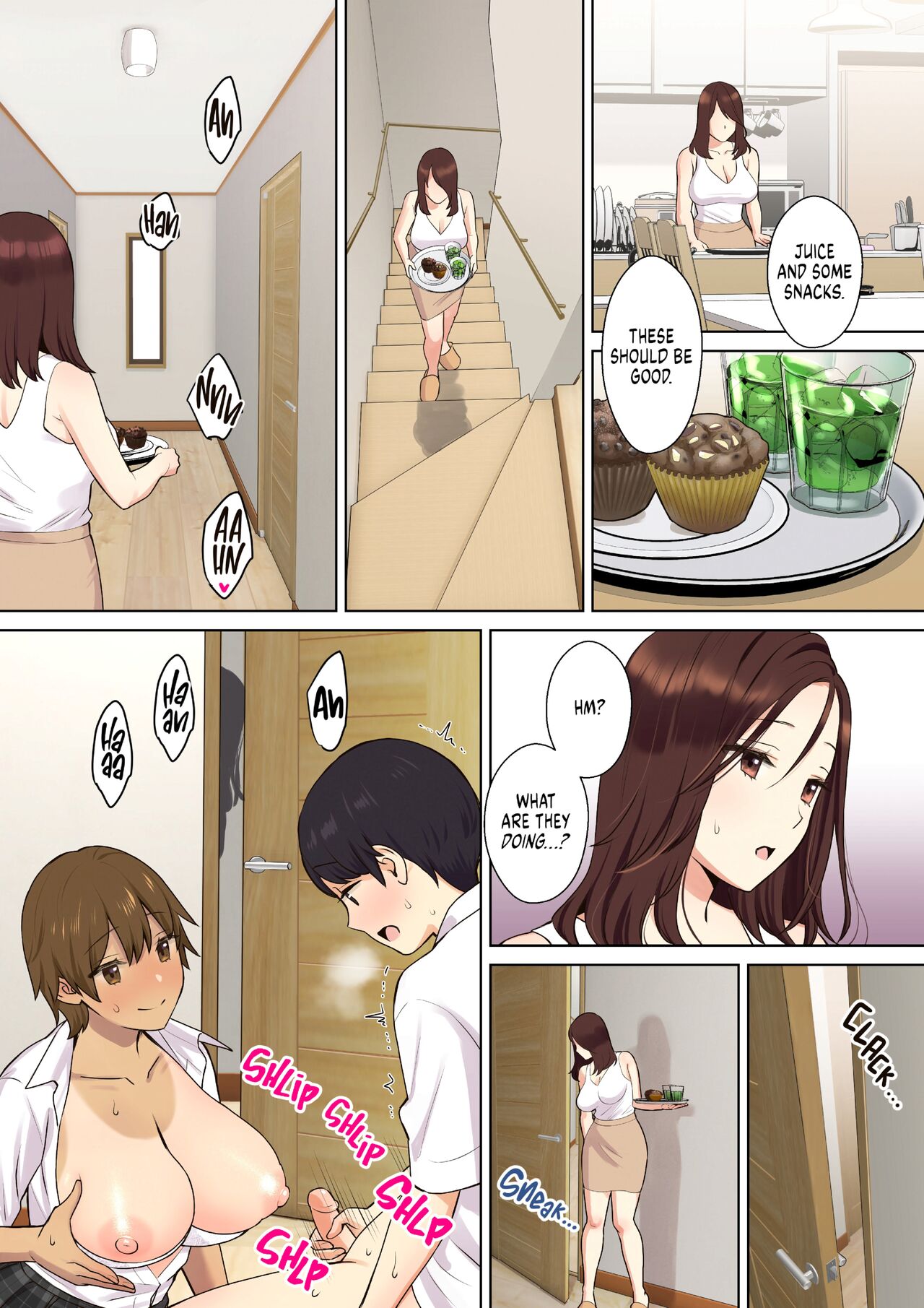 anojo no Okaa-san ni Doutei o Ubawareru Hanashi 1 | How My Girlfriend's Mom Took My Virginity 1 - Foto 10