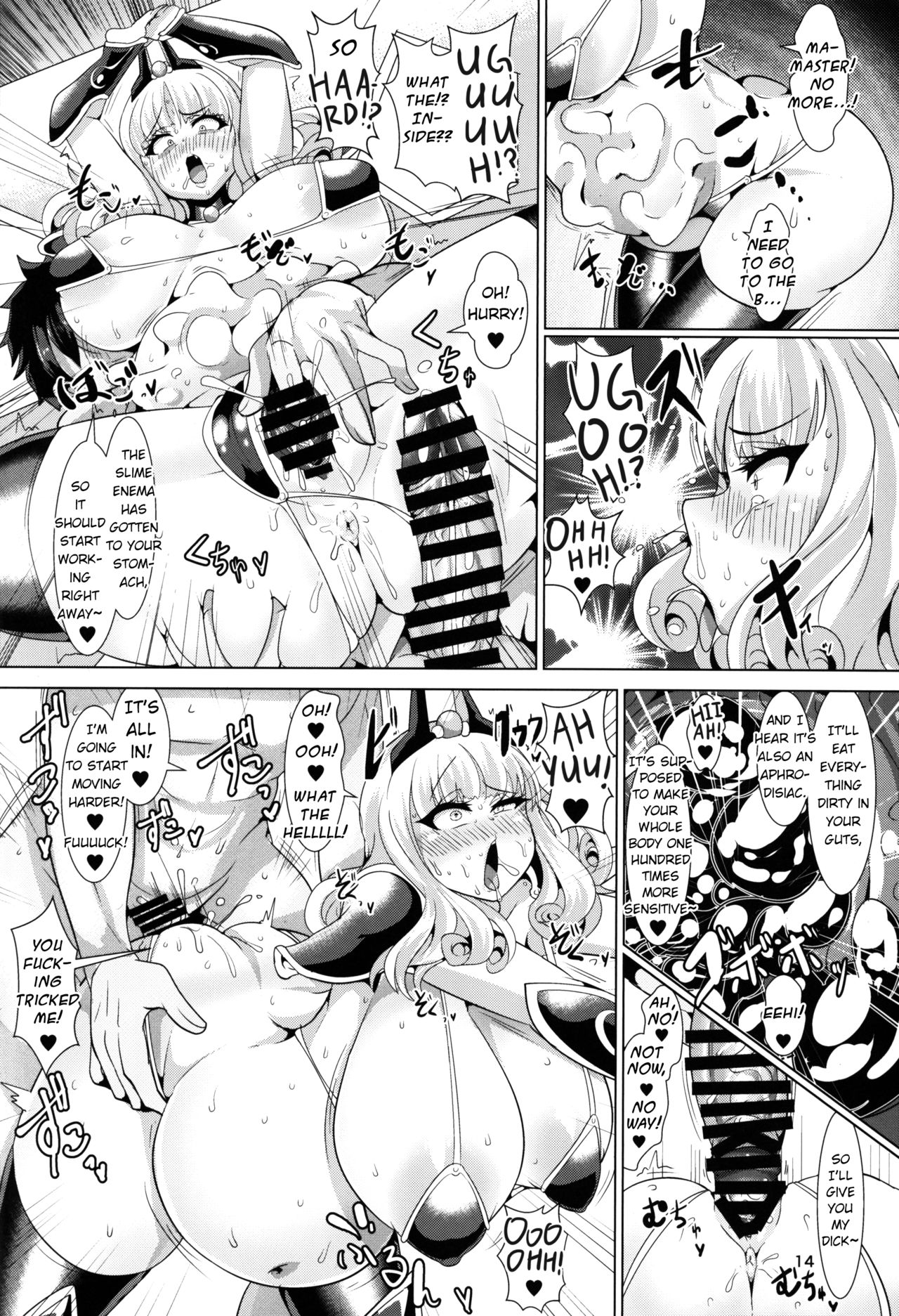 Micchaku!! Chaldea Cosplay Sex 24-ji!!! ~Dosukebe Kyuuketsu Assassin Hen~ | Chaldea 24-Hour Cosplay Sex: Bloodsucking Sex-Fiend Assassin Story - Foto 16