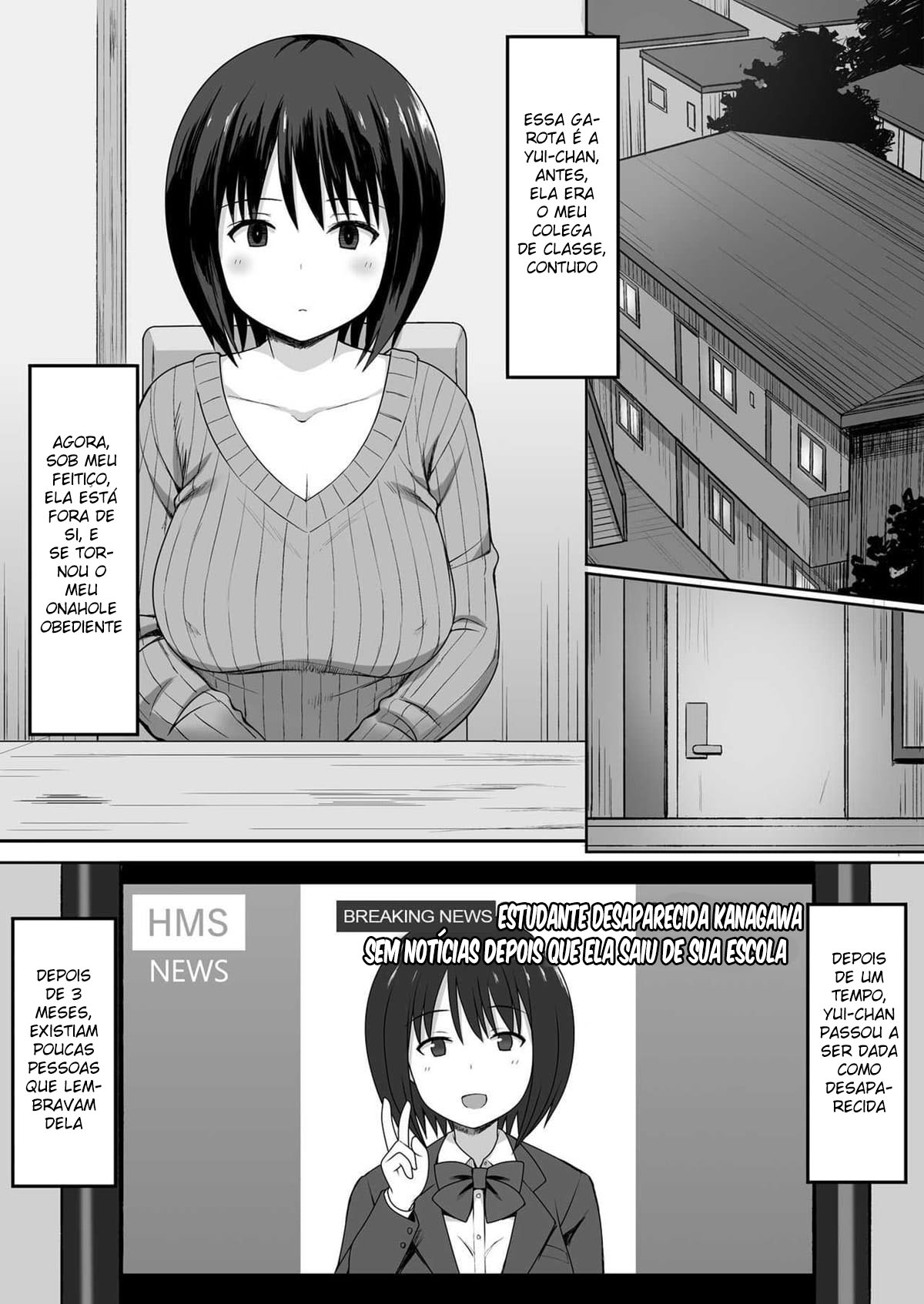 A História de Como Tornei Minha Colega de Classe o meu Onahole Através de uma Maldição de Obediência 2