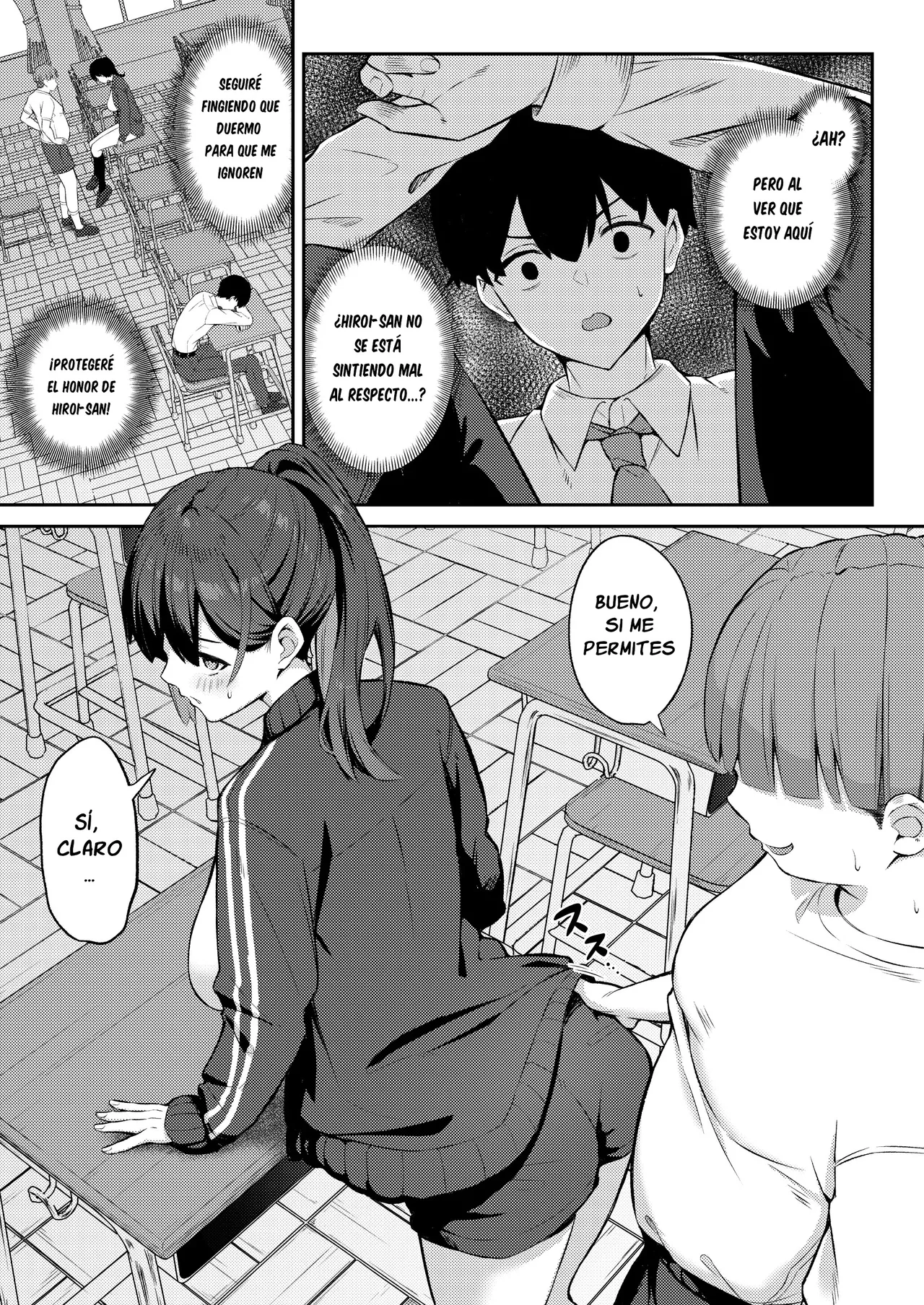 Akogare no Classmate ga Sex Gokko de Torareru no Hanashi | La historia de la Compañera de Clase que Admiro siéndome Arrebatada por un Roleplay de Sexo - Foto 7