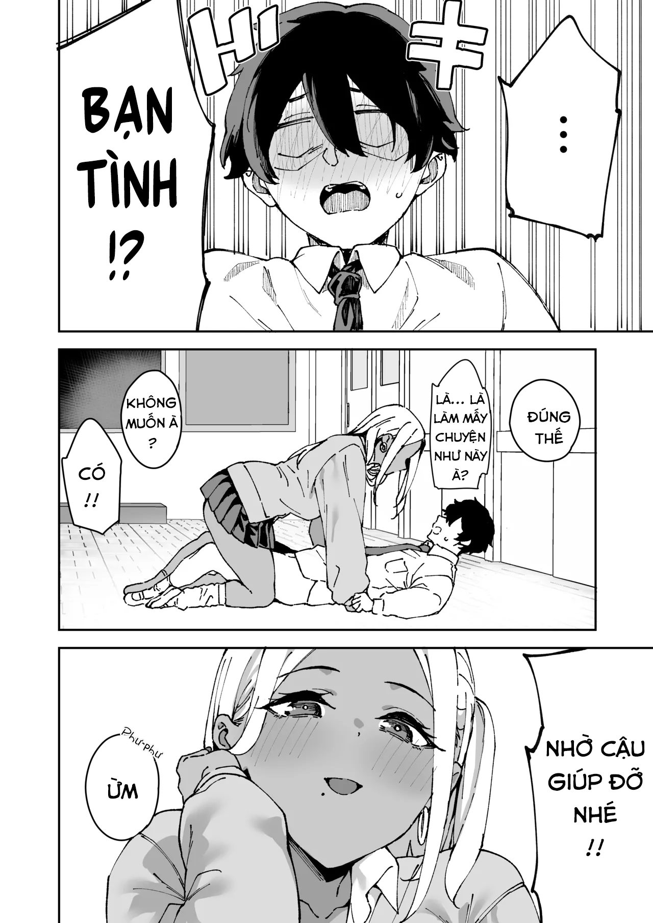Class no Kuro Gal to SeFri ni Natta Hanashi - Foto 21