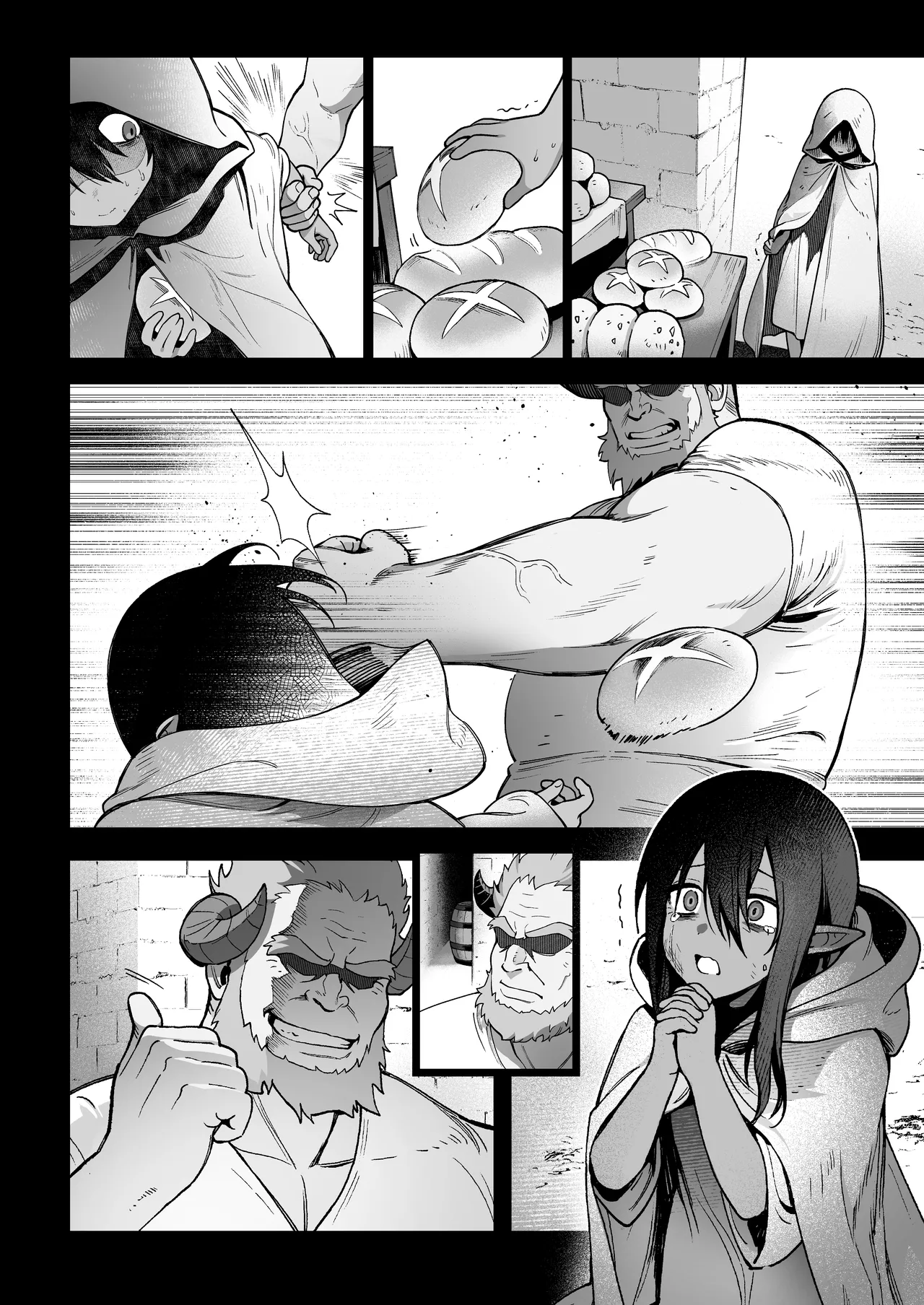 Yosei Shoukan 3-goushitsu Lacy ~Kasshoku Hada Elf o Shimei Shita Dotei Orc~ 1 - Foto 29