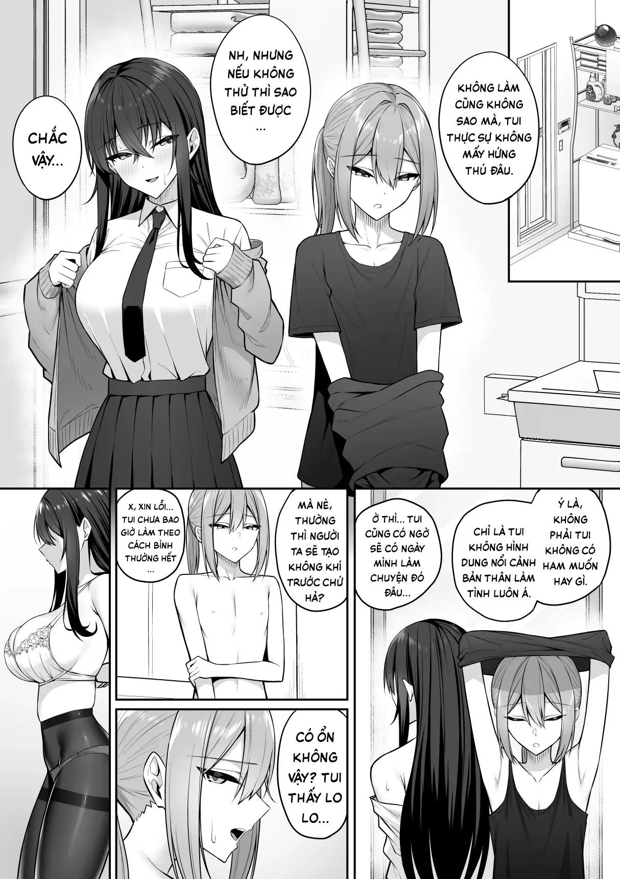 Gal to Boku ga Seibetsu Gyakuten Mesu no Boku to Shinjin Danshi | Tôi với đám gyaru bị đảo ngược giới tính - Tấm chiếu rách và tấm chiếu mới - Foto 34