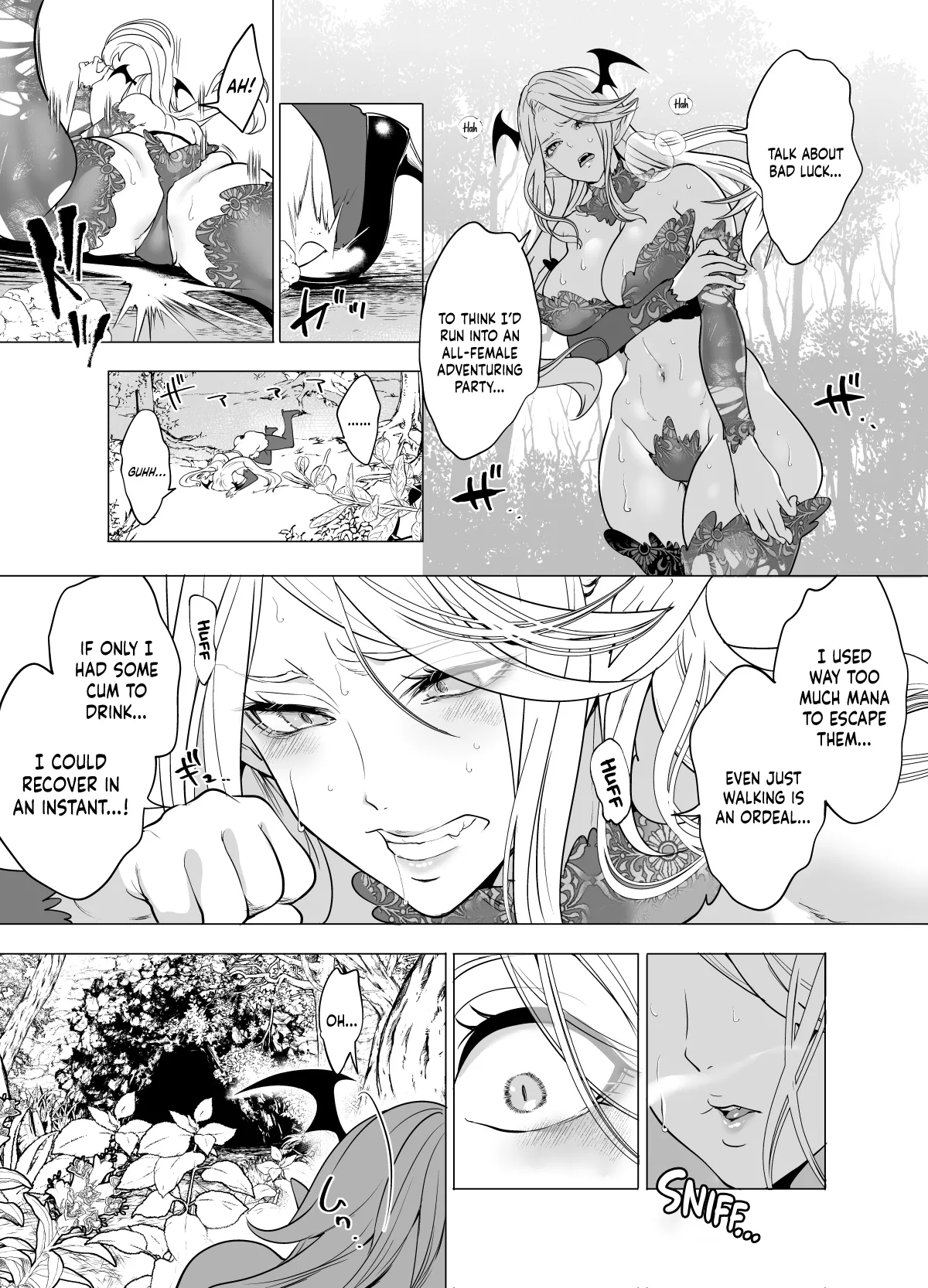 Shokushu Kan Haramase de Takabisha Succubus o Wakaraseru! - Foto 6