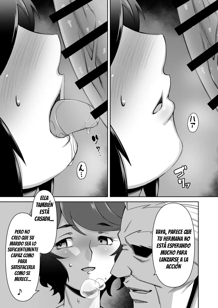 Netorare Hitozuma Kyonyuu Shimai｜Las Tetonas e Infieles Hermanas Casadas - Foto 17