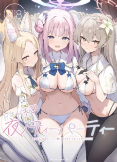  [N7747, MASKDO (Isegawa Yasutaka, Masco)] DOKI DOKI!! YORU NO TEA PARTY (Blue Archive) [Digital]