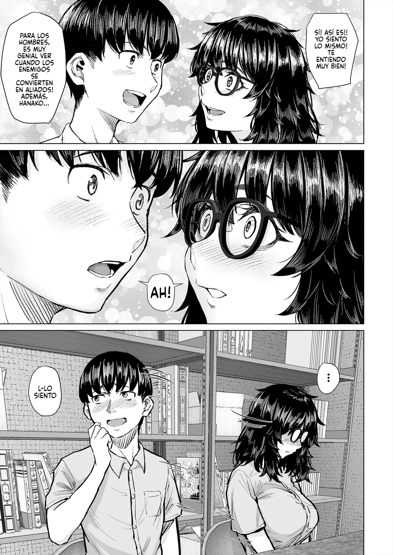 Otaku Tomodachi to Tsukiaeta noni Charao ni Netorareta Hanashi｜La Histora de cómo Conseguí Salir con mi Amiga Otaku sólo para que un Matón me la Robara - Foto 4